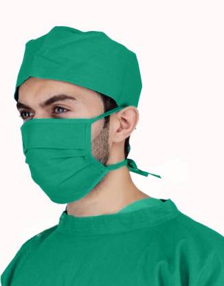 Cap Mask - Hospital Linen